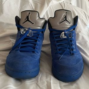 2017 Air Jordan’s Retro “blue suede” men’s sz 13 - GOAT